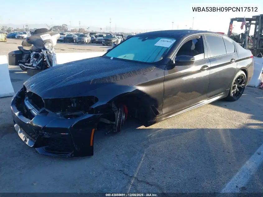 WBA53BH09PCN17512 2023 BMW 530 I