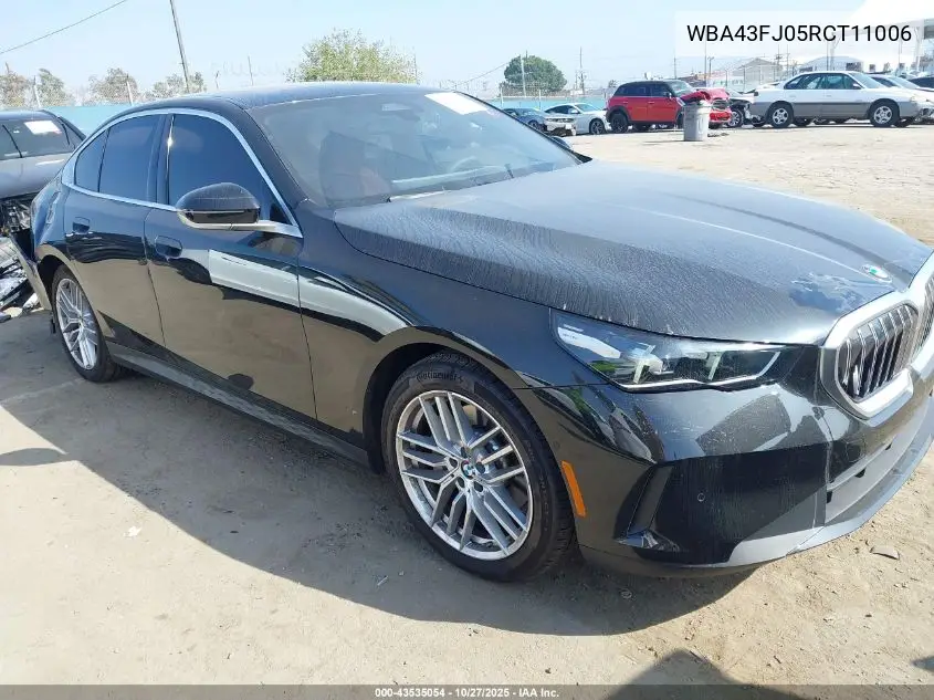 WBA43FJ05RCT11006 2024 BMW 530I