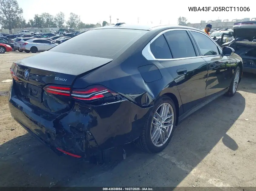 WBA43FJ05RCT11006 2024 BMW 530I