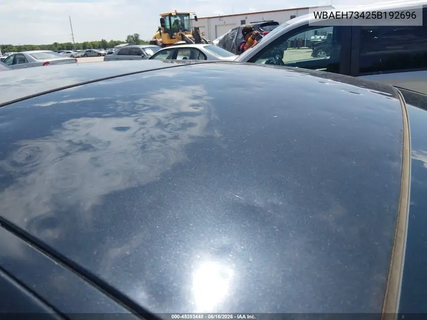 2005 BMW 645Ci VIN: WBAEH73425B192696 Lot: 45393448