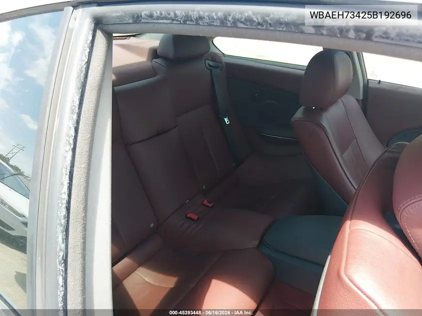 2005 BMW 645Ci VIN: WBAEH73425B192696 Lot: 45393448