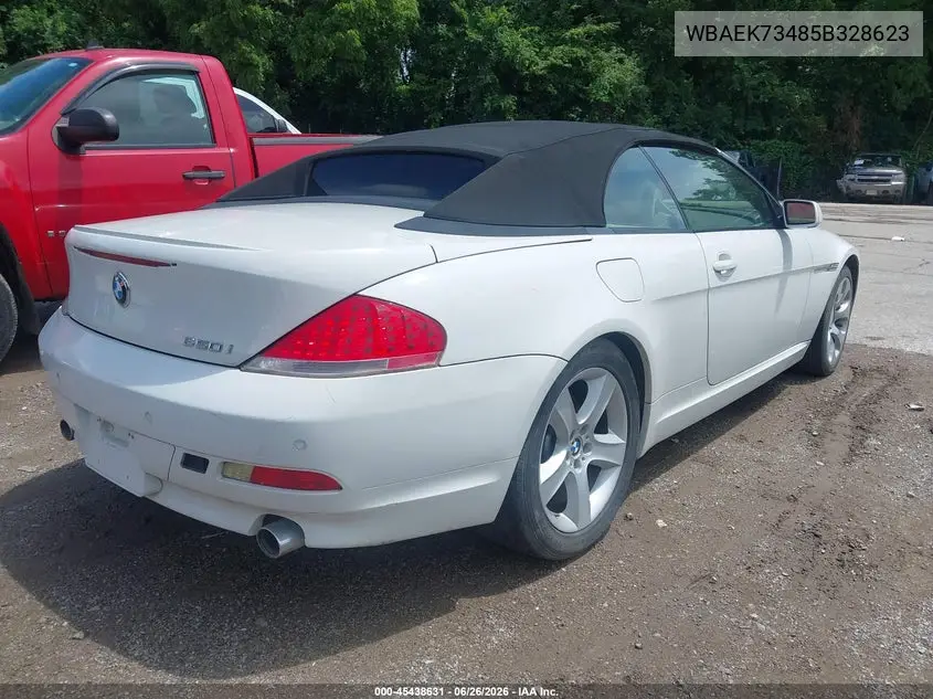 2005 BMW 645Ci VIN: WBAEK73485B328623 Lot: 45438631