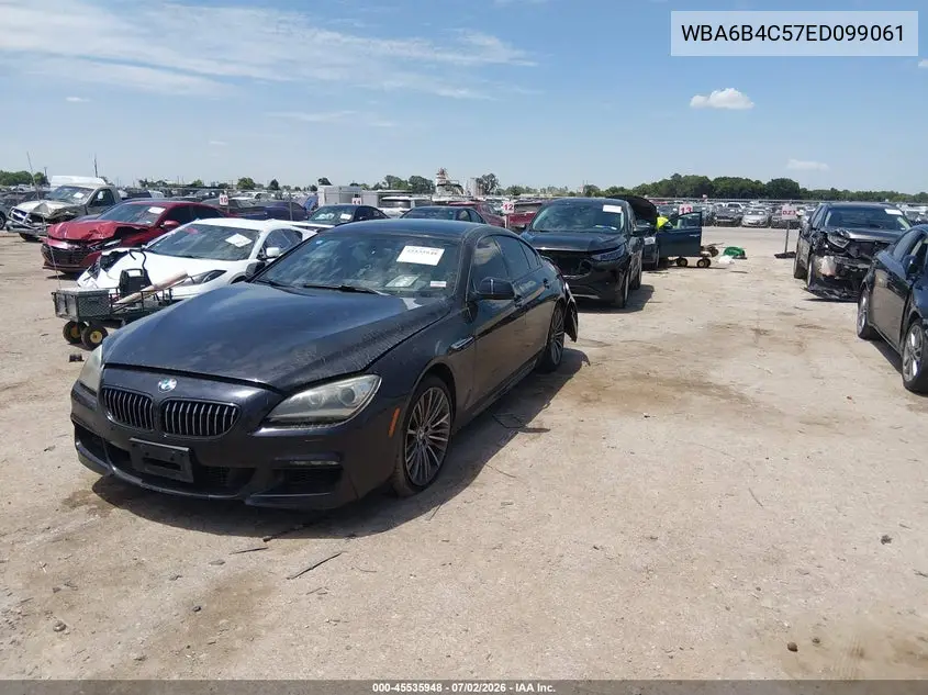 2014 BMW 650I Gran Coupe xDrive VIN: WBA6B4C57ED099061 Lot: 45535948