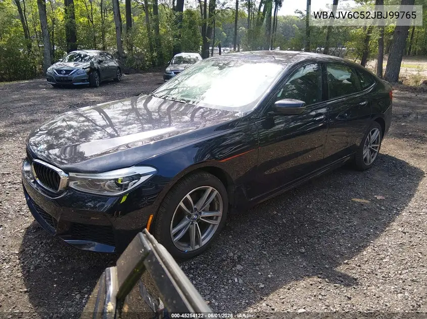 2018 BMW 640I Gran Turismo xDrive VIN: WBAJV6C52JBJ99765 Lot: 45254122