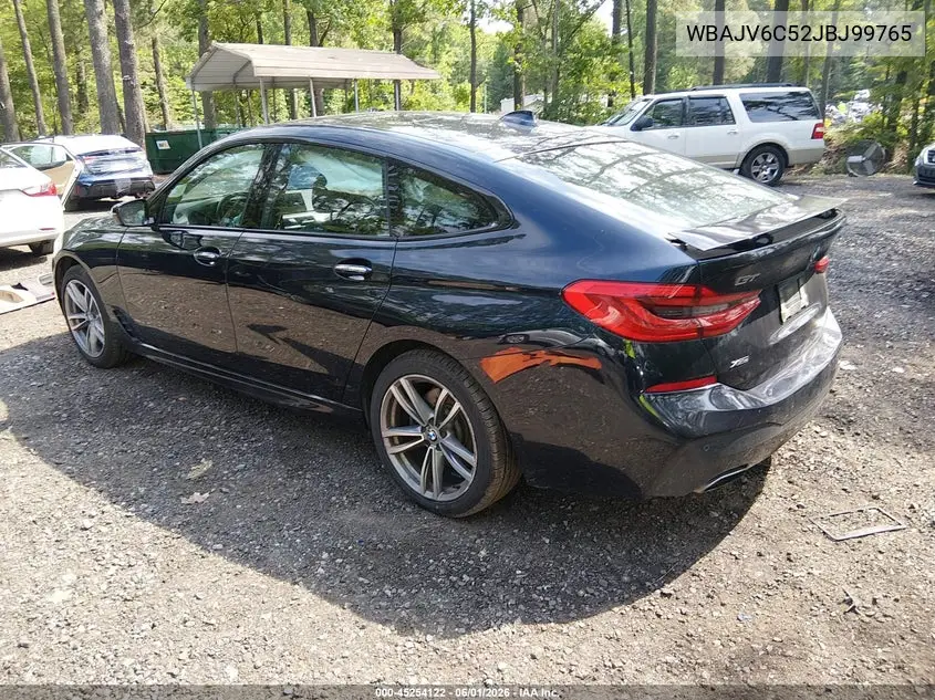 2018 BMW 640I Gran Turismo xDrive VIN: WBAJV6C52JBJ99765 Lot: 45254122
