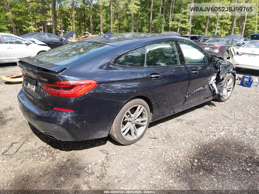 2018 BMW 640I Gran Turismo xDrive VIN: WBAJV6C52JBJ99765 Lot: 45254122