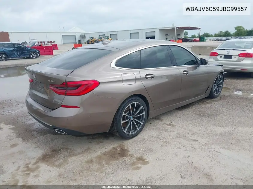 2018 BMW 640I Gran Turismo xDrive VIN: WBAJV6C59JBC99557 Lot: 45266063