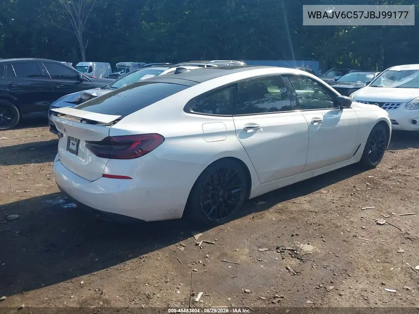 2018 BMW 640I Gran Turismo xDrive VIN: WBAJV6C57JBJ99177 Lot: 45483804
