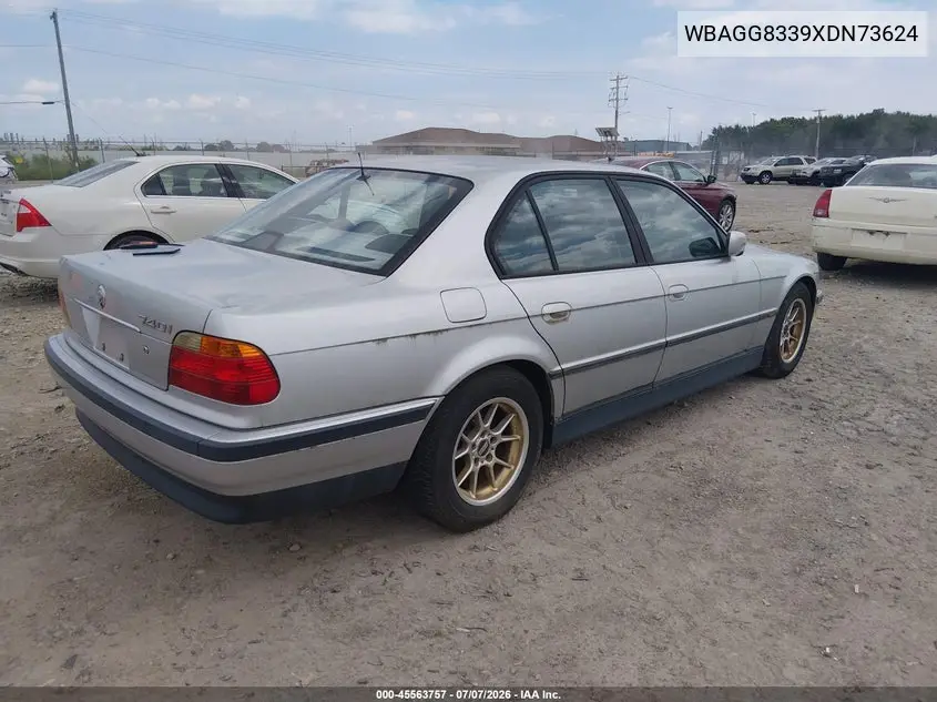 1999 BMW 740Ia VIN: WBAGG8339XDN73624 Lot: 45563757