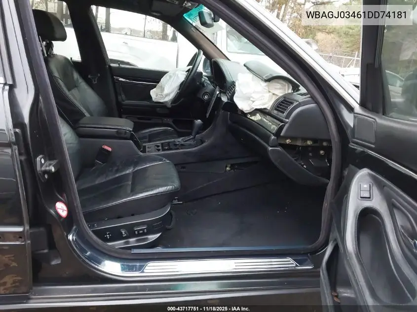 WBAGJ03461DD74181 2001 BMW 750Il