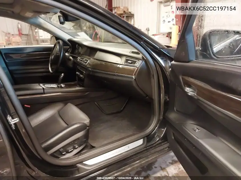 WBAKX6C52CC197154 2012 BMW Activehybrid 750