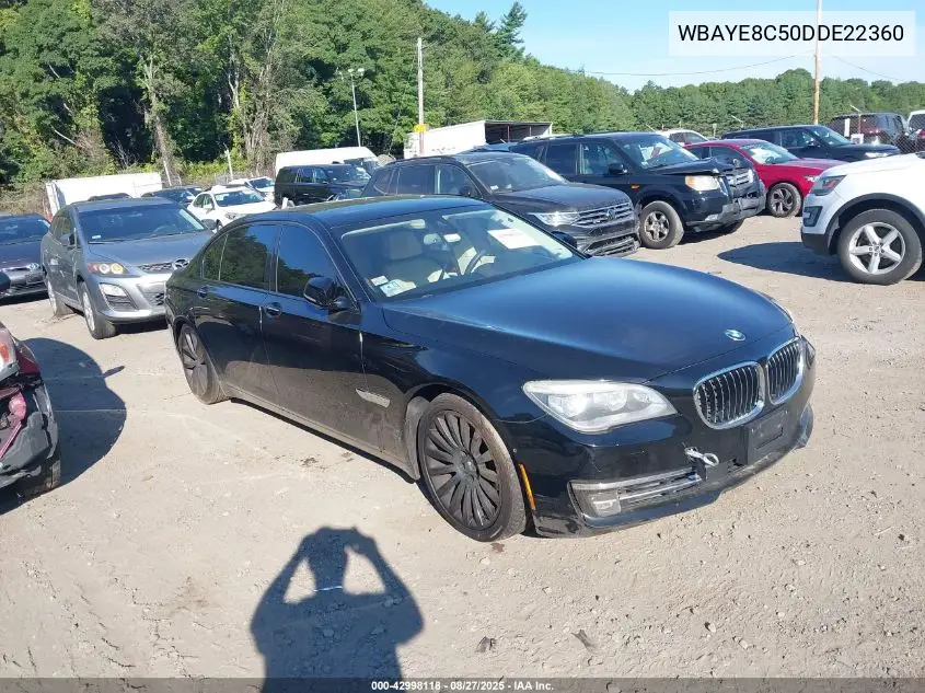 WBAYE8C50DDE22360 2013 BMW 750Li