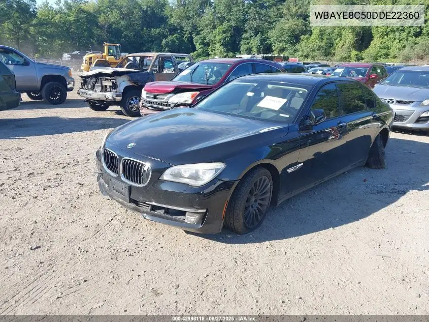 WBAYE8C50DDE22360 2013 BMW 750Li