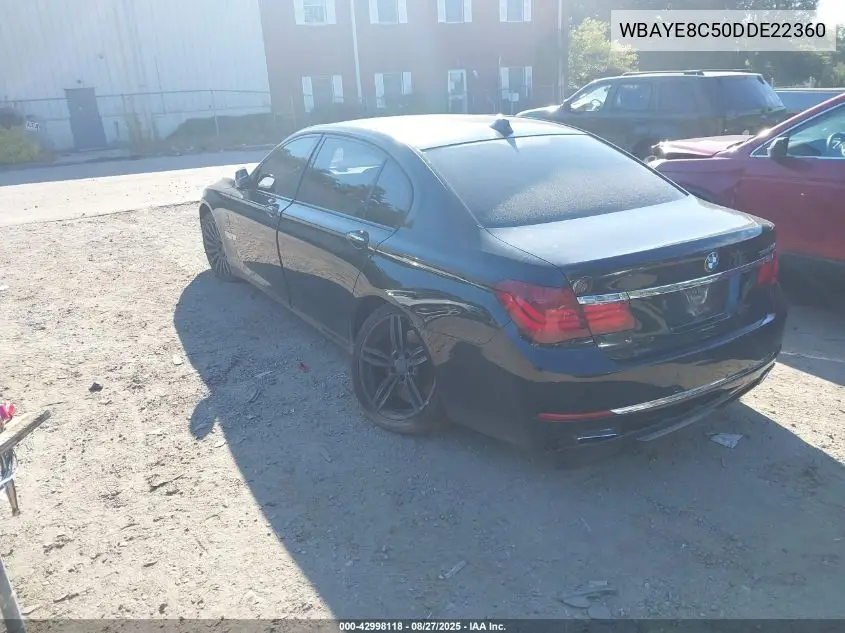 WBAYE8C50DDE22360 2013 BMW 750Li