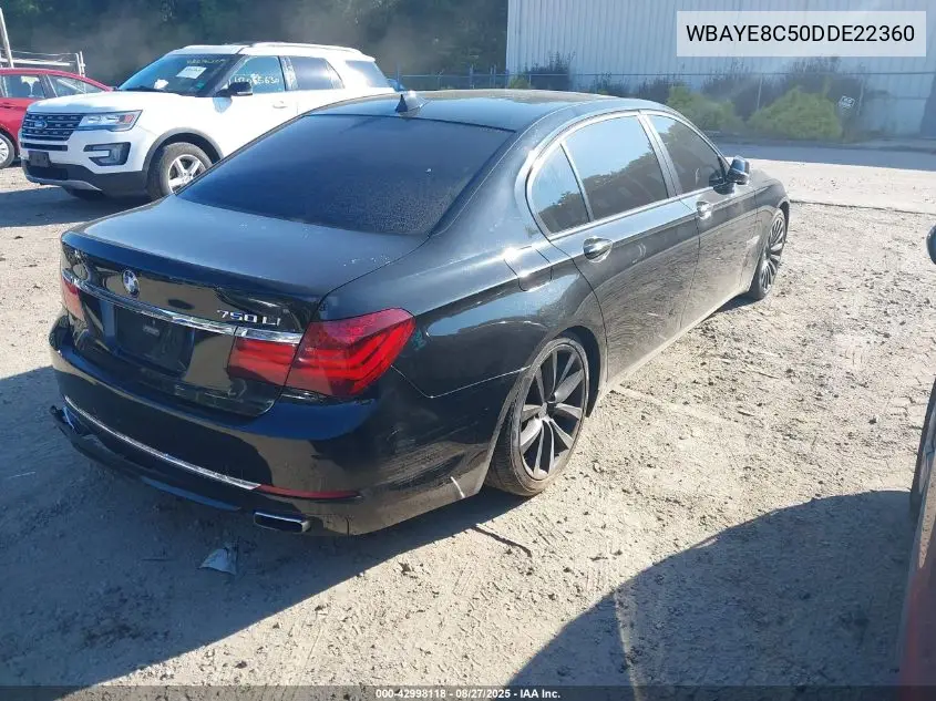WBAYE8C50DDE22360 2013 BMW 750Li