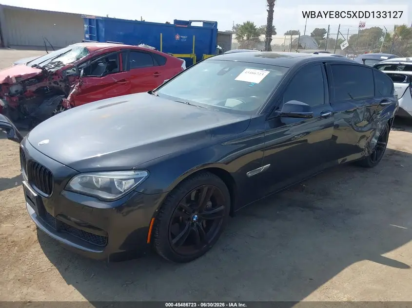 2013 BMW 750Li VIN: WBAYE8C5XDD133127 Lot: 45486723