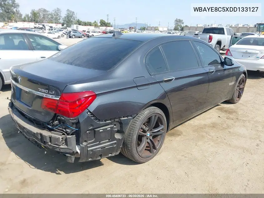 2013 BMW 750Li VIN: WBAYE8C5XDD133127 Lot: 45486723