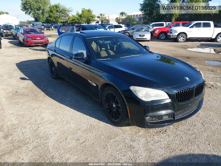2014 BMW 750Li VIN: WBAYE8C56ED135829 Lot: 45447837
