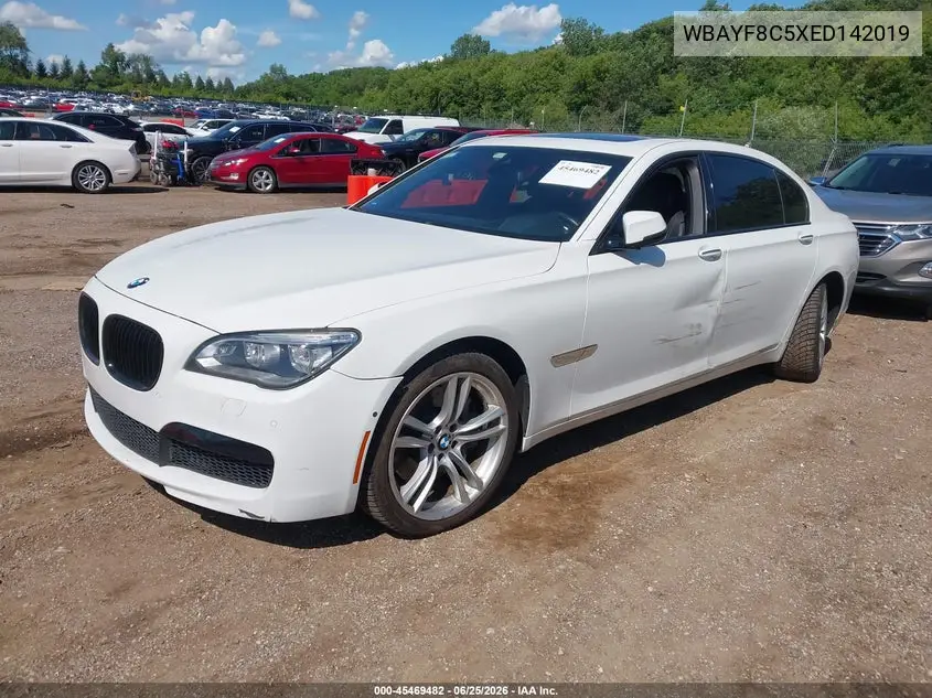 2014 BMW Alpina B7 xDrive VIN: WBAYF8C5XED142019 Lot: 45469482