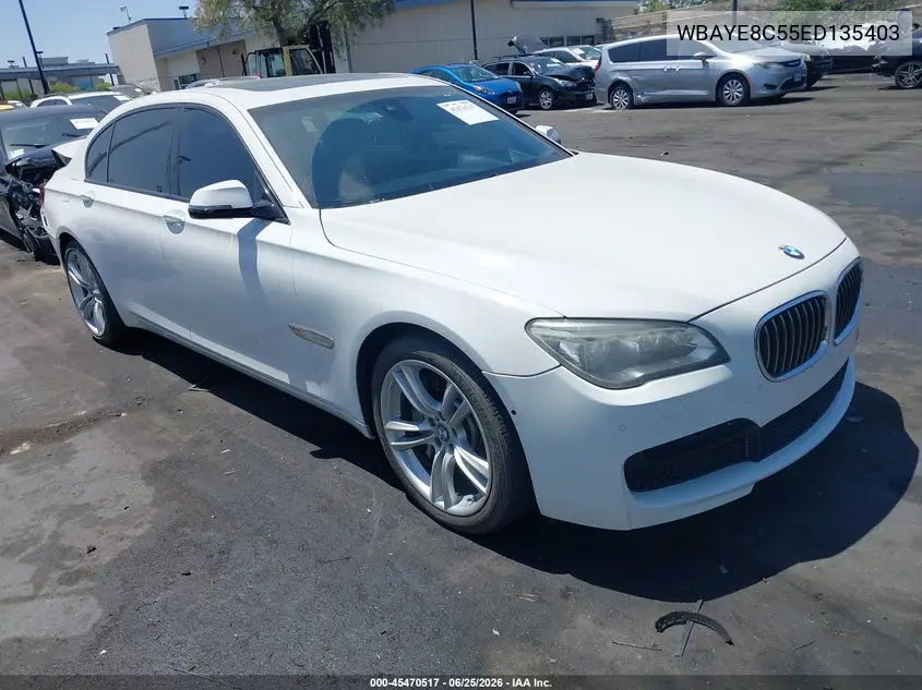 2014 BMW Alpina B7 VIN: WBAYE8C55ED135403 Lot: 45470517