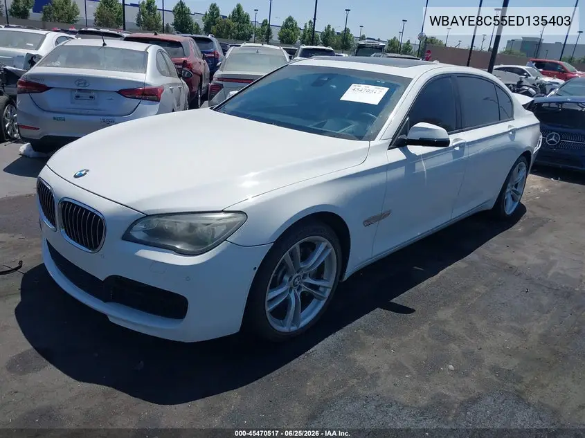 2014 BMW Alpina B7 VIN: WBAYE8C55ED135403 Lot: 45470517