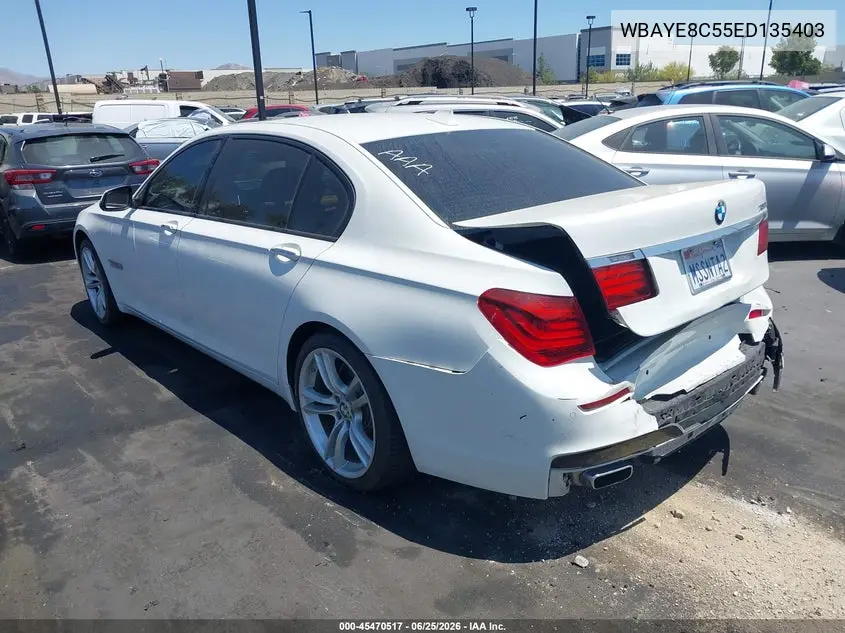 2014 BMW Alpina B7 VIN: WBAYE8C55ED135403 Lot: 45470517