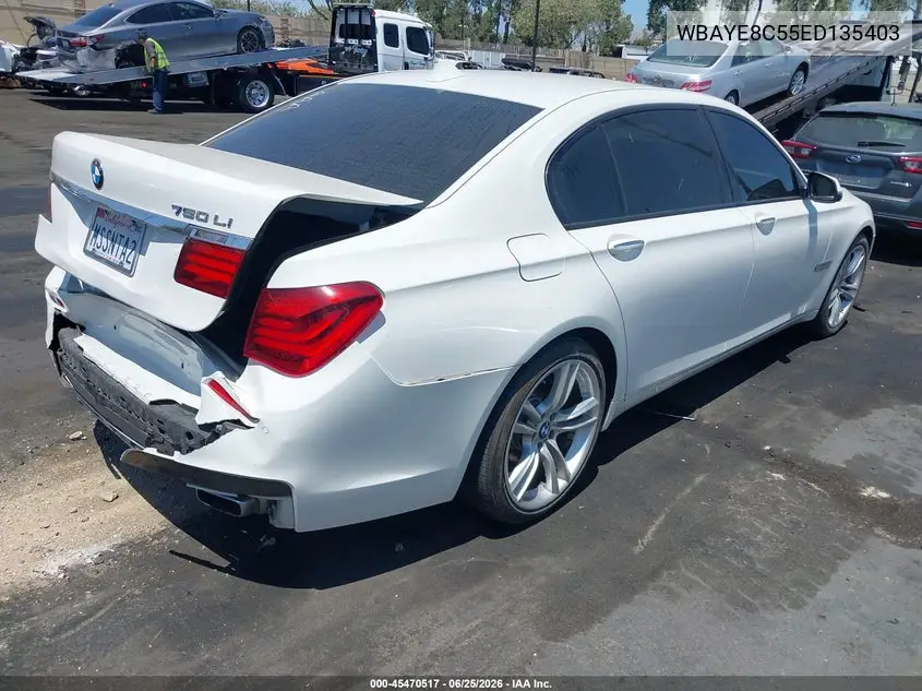 2014 BMW Alpina B7 VIN: WBAYE8C55ED135403 Lot: 45470517