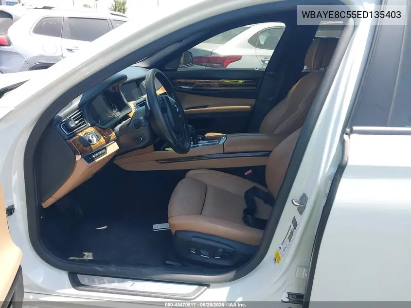 2014 BMW Alpina B7 VIN: WBAYE8C55ED135403 Lot: 45470517