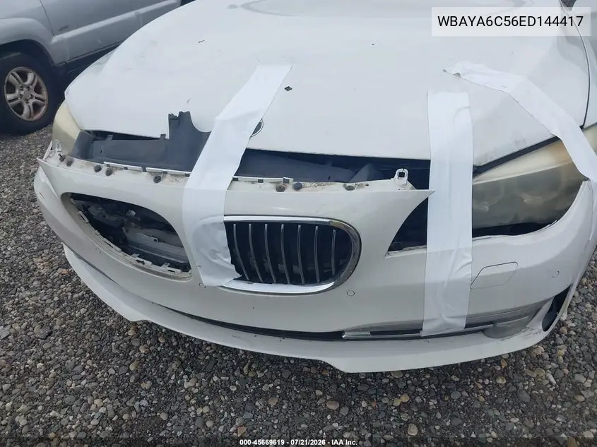 2014 BMW 740I VIN: WBAYA6C56ED144417 Lot: 45669619
