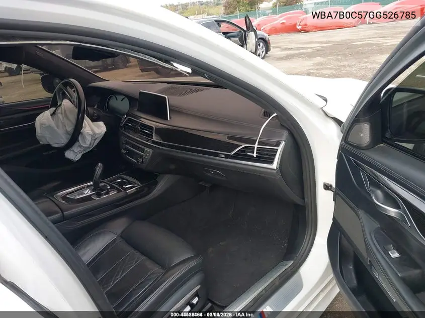 WBA7B0C57GG526785 2016 BMW 750I xDrive