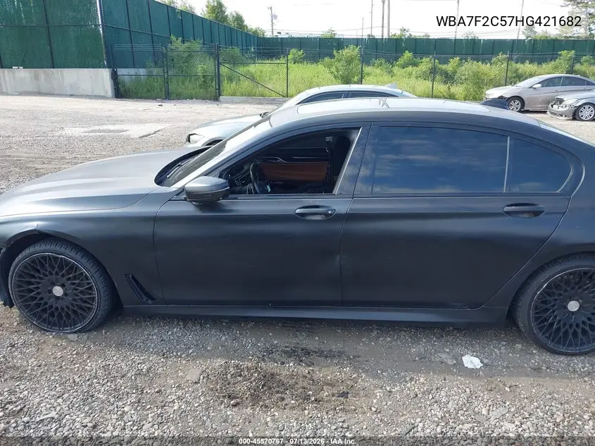 2017 BMW Alpina B7 xDrive VIN: WBA7F2C57HG421682 Lot: 45570767
