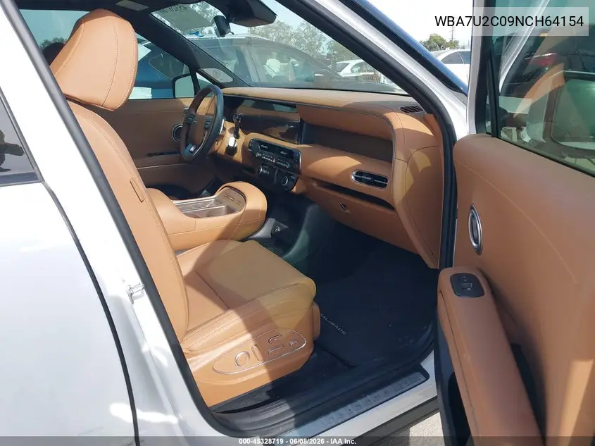 2022 BMW 750 I xDrive VIN: WBA7U2C09NCH64154 Lot: 45328719