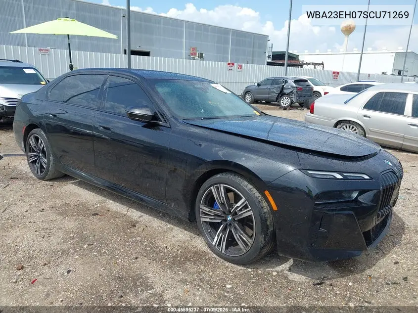 2025 BMW 740I VIN: WBA23EH07SCU71269 Lot: 45595237