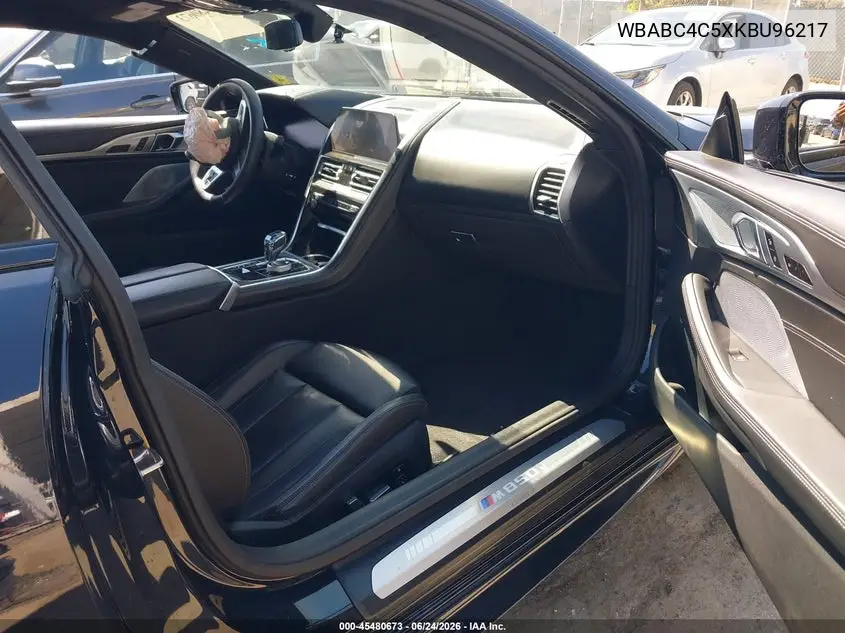 2019 BMW M850I xDrive VIN: WBABC4C5XKBU96217 Lot: 45480673