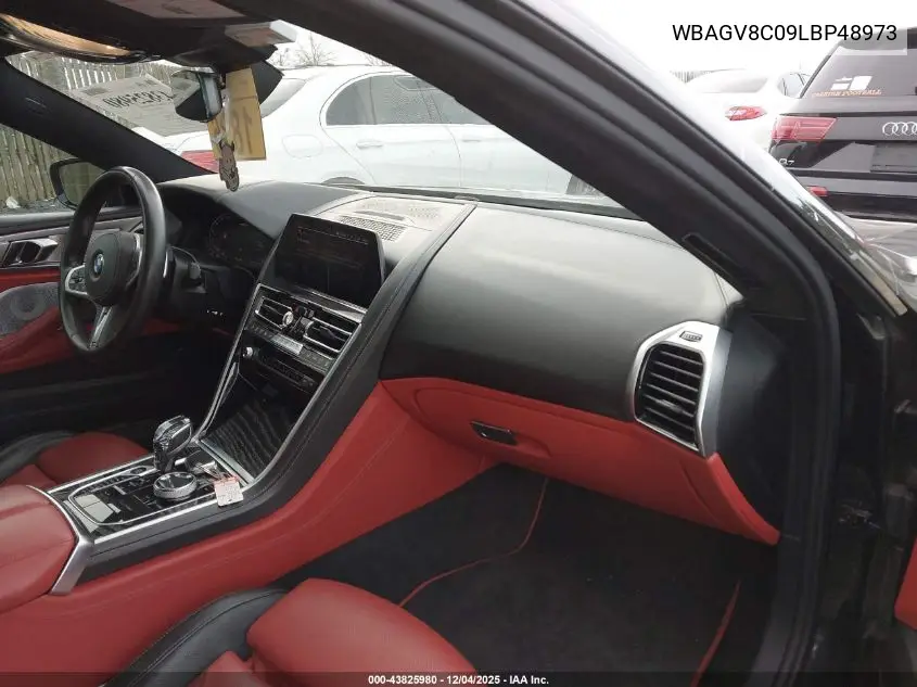 2020 BMW M850I Gtan Coupe xDrive VIN: WBAGV8C09LBP48973 Lot: 43825980