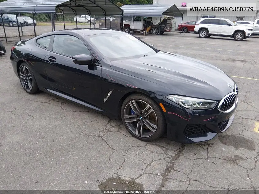2022 BMW 840 I xDrive VIN: WBAAE4C09NCJ50779 Lot: 45436640