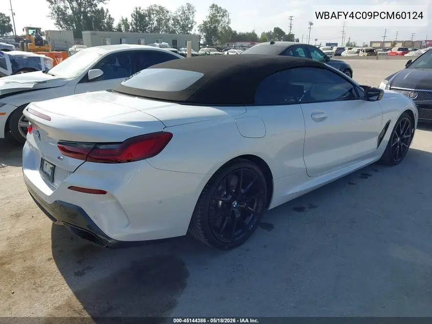 2023 BMW M850I xDrive VIN: WBAFY4C09PCM60124 Lot: 45144386