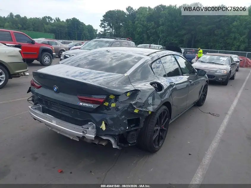 2023 BMW M850I Gtan Coupe xDrive VIN: WBAGV8C00PCK75206 Lot: 45441540