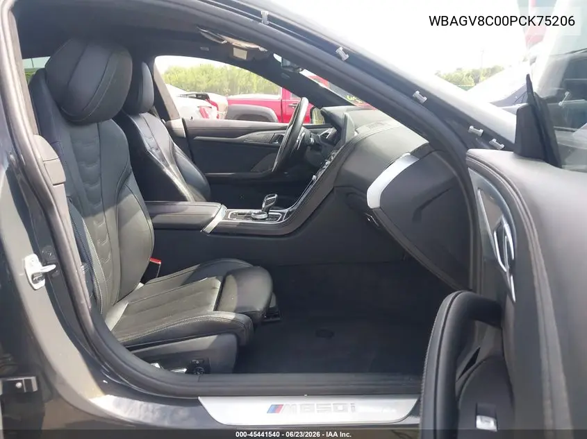 2023 BMW M850I Gtan Coupe xDrive VIN: WBAGV8C00PCK75206 Lot: 45441540