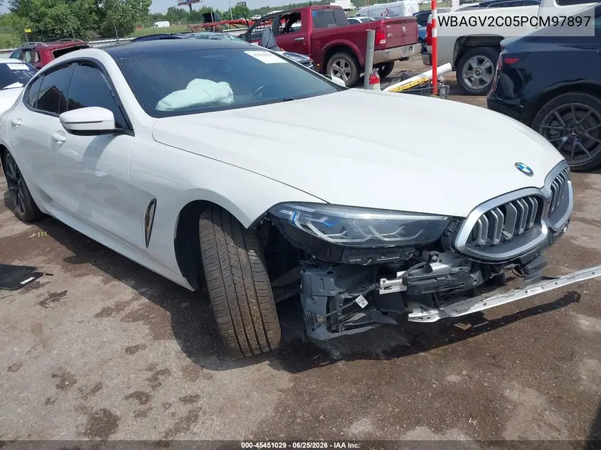 2023 BMW 840 Gran Coupe I VIN: WBAGV2C05PCM97897 Lot: 45451029