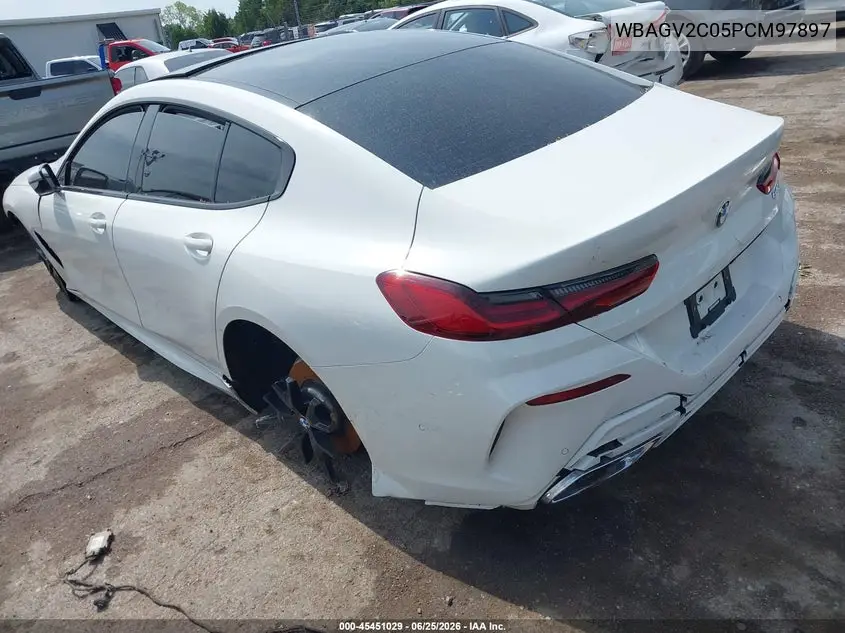 2023 BMW 840 Gran Coupe I VIN: WBAGV2C05PCM97897 Lot: 45451029