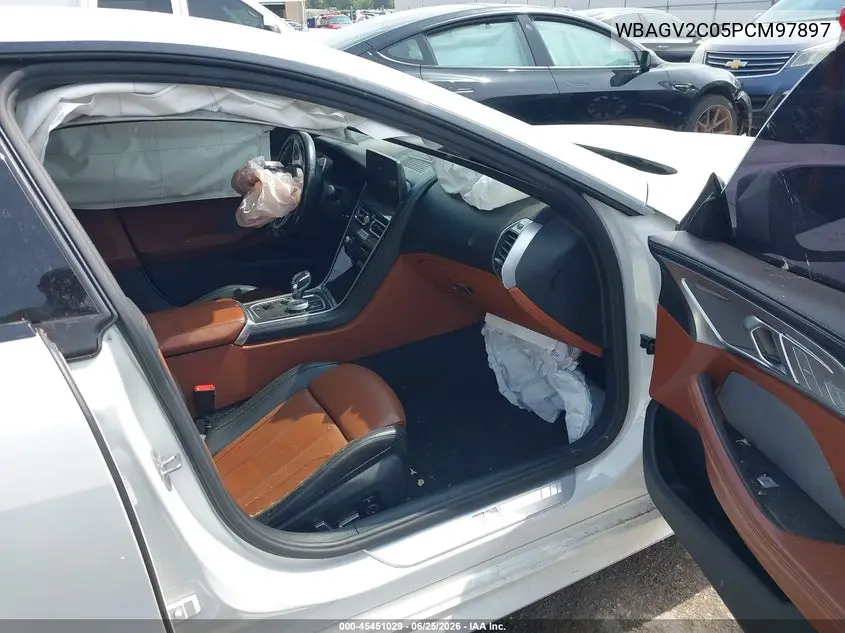 2023 BMW 840 Gran Coupe I VIN: WBAGV2C05PCM97897 Lot: 45451029