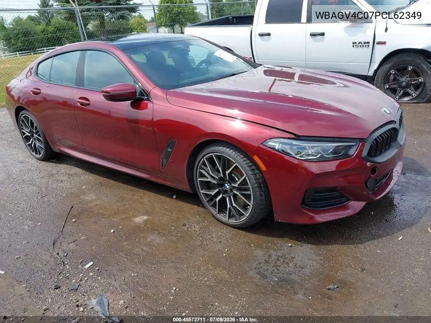 2023 BMW 840 Gran Coupe I xDrive VIN: WBAGV4C07PCL62349 Lot: 45572711