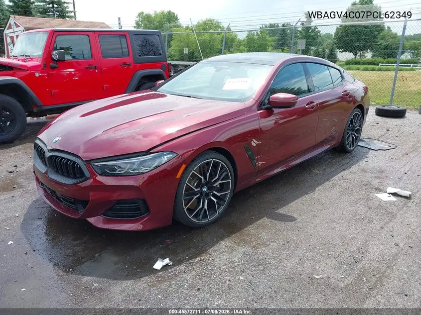 2023 BMW 840 Gran Coupe I xDrive VIN: WBAGV4C07PCL62349 Lot: 45572711