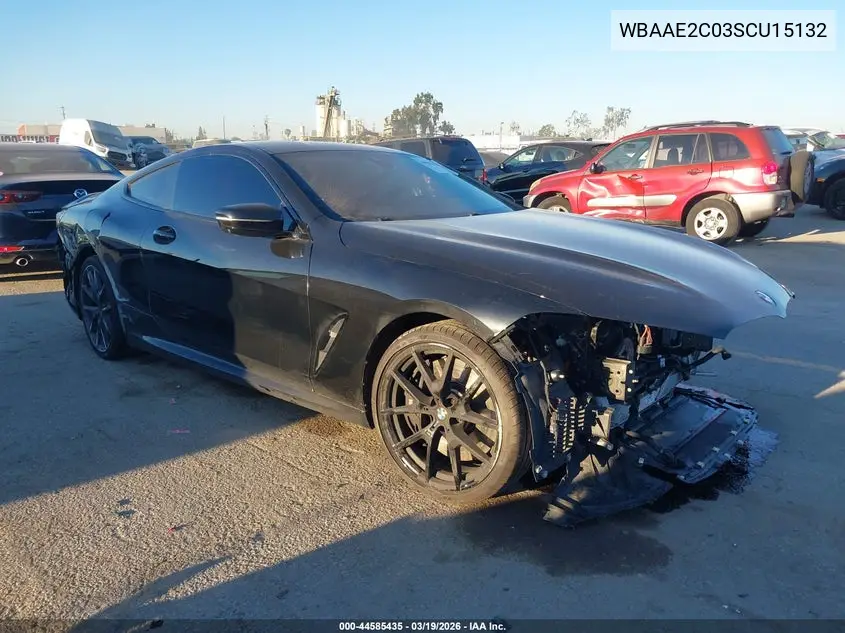 2025 BMW 840I VIN: WBAAE2C03SCU15132 Lot: 44585435