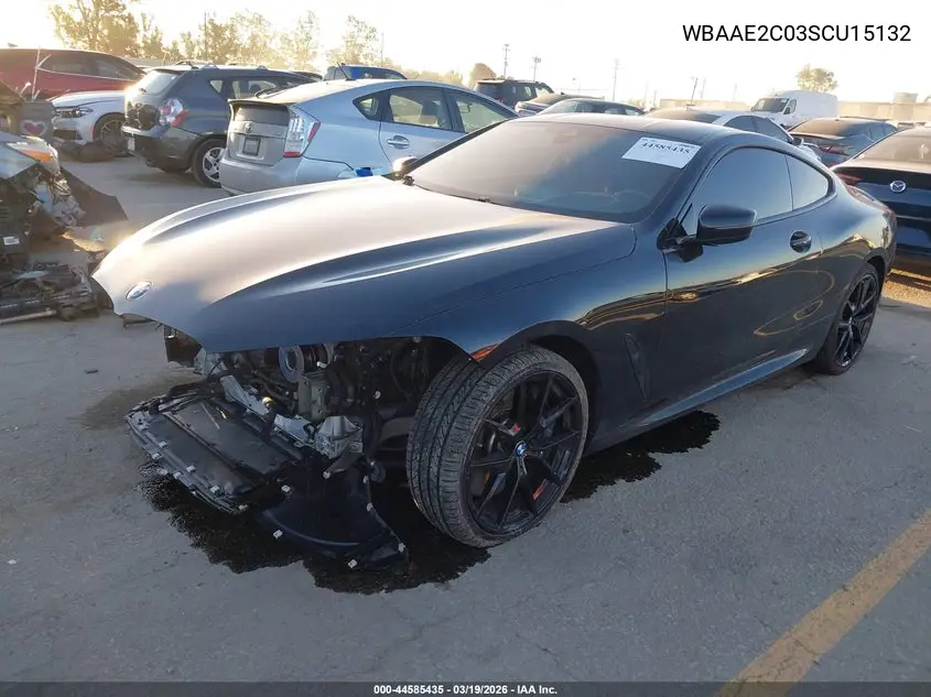 2025 BMW 840I VIN: WBAAE2C03SCU15132 Lot: 44585435