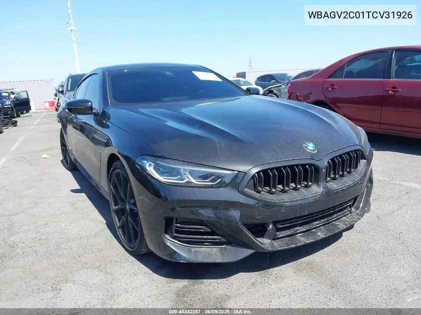 2026 BMW 840I Gran Coupe VIN: WBAGV2C01TCV31926 Lot: 45342287
