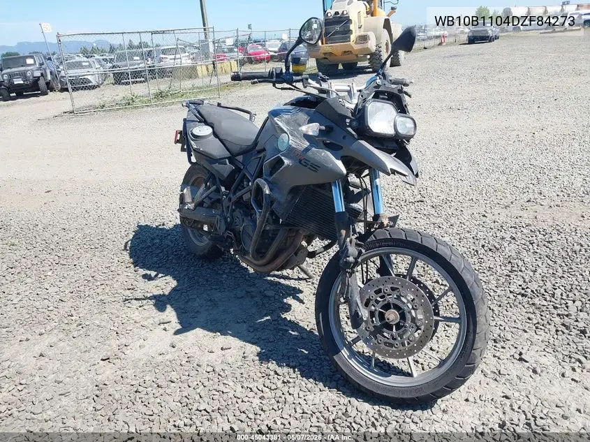 2013 BMW F700 Gs VIN: WB10B1104DZF84273 Lot: 45043381