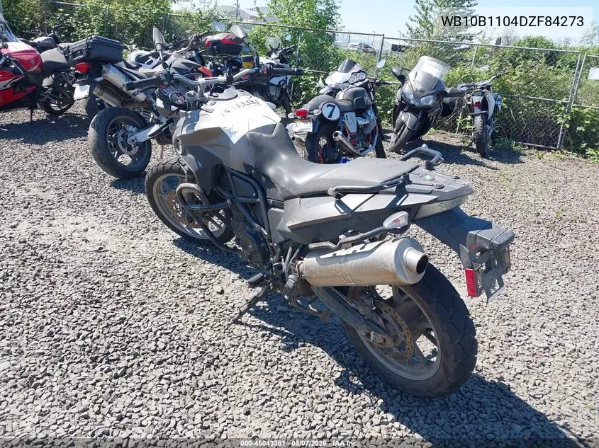 2013 BMW F700 Gs VIN: WB10B1104DZF84273 Lot: 45043381