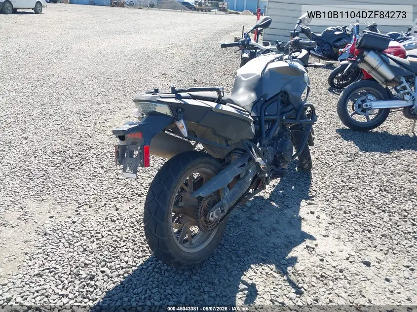 2013 BMW F700 Gs VIN: WB10B1104DZF84273 Lot: 45043381